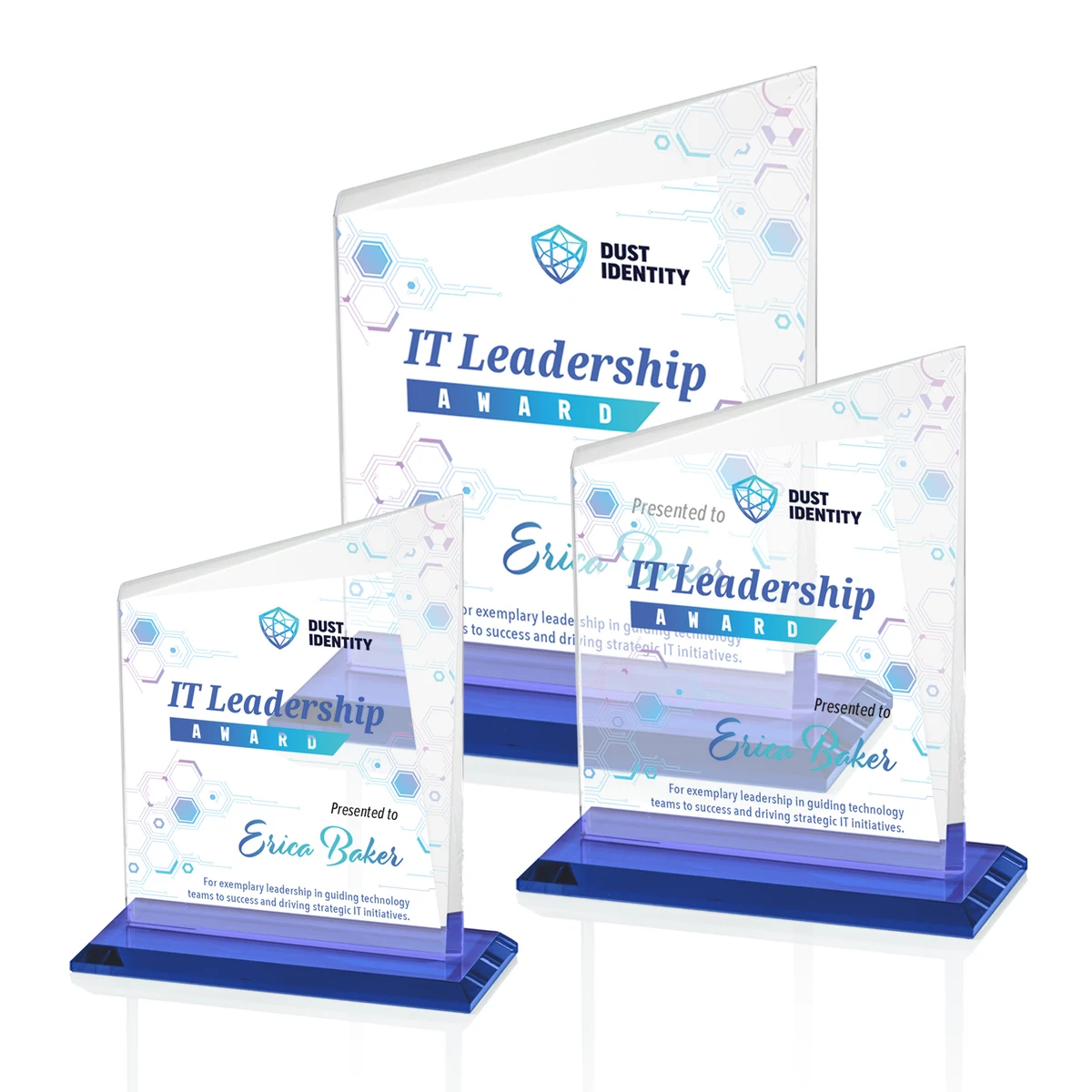 Bellamy VividPrint™ Award - Blue 1