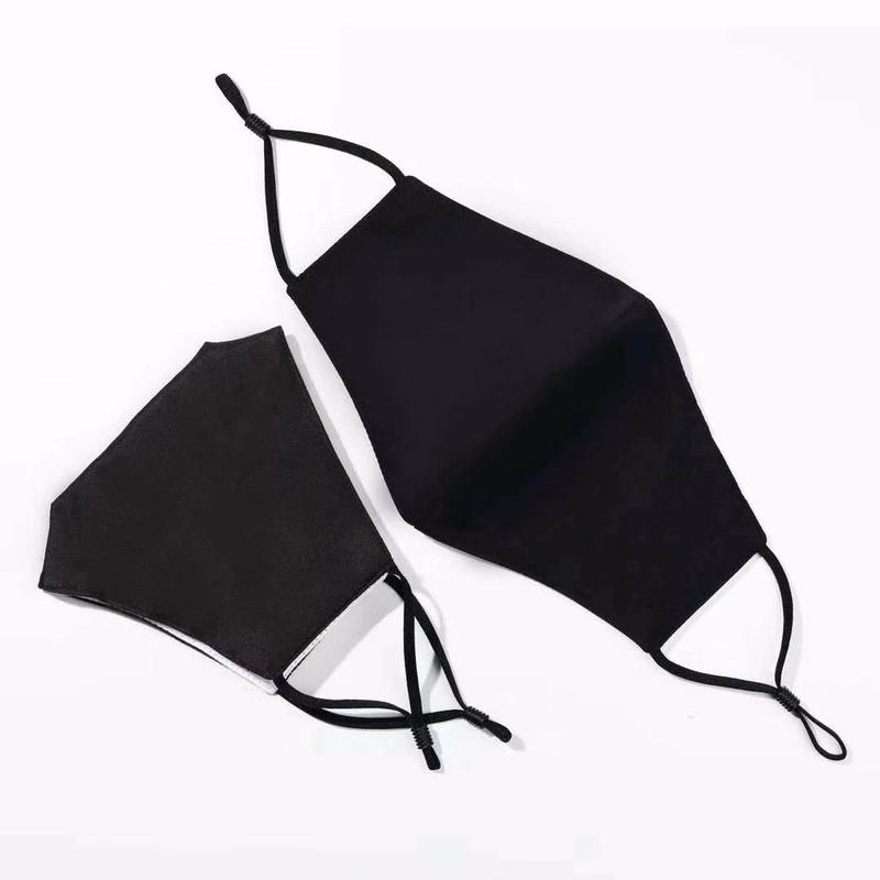 3 Layer Face Masks with Filter Pocket & Adjustable Ear Loops