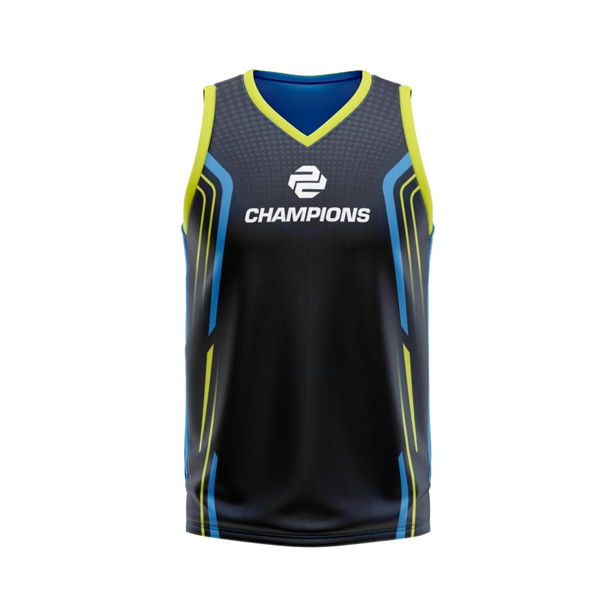 Men's Custom Full Sublimation Volleyball Sleeveless Jersey 1