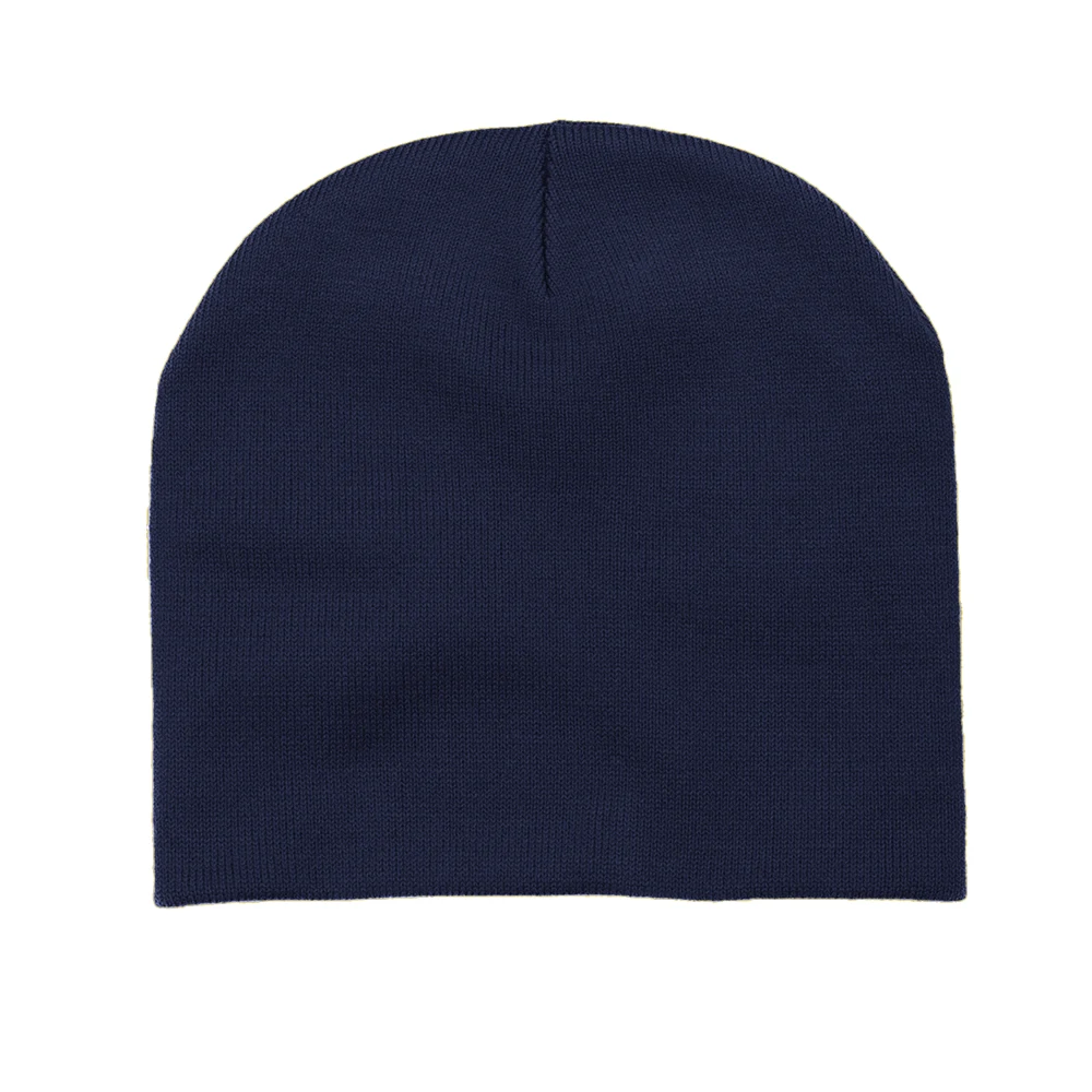 USA-Made No Cuff Knit Beanie 1