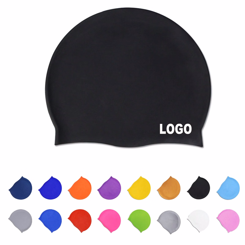 Unisex Swimming Cap Waterproof Silicone