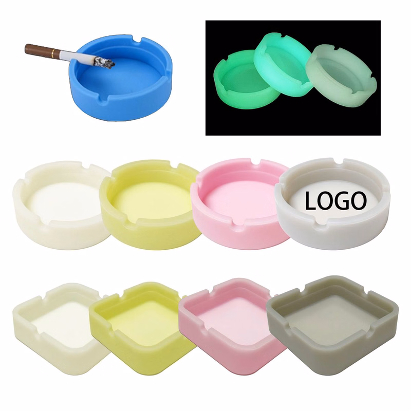 Glow Silicone Shockproof Ashtray
