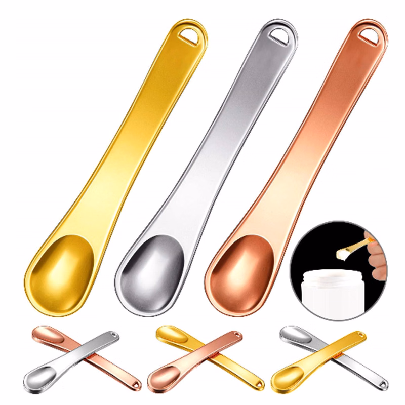 Mini Metal Makeup Spatula