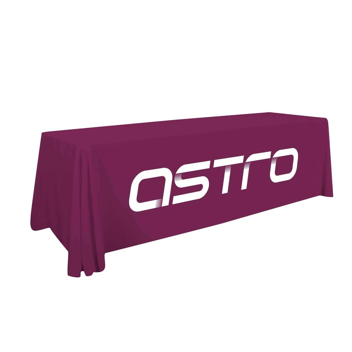 8' LazerLine 4-Sided Throw Full-Color Front Only 1