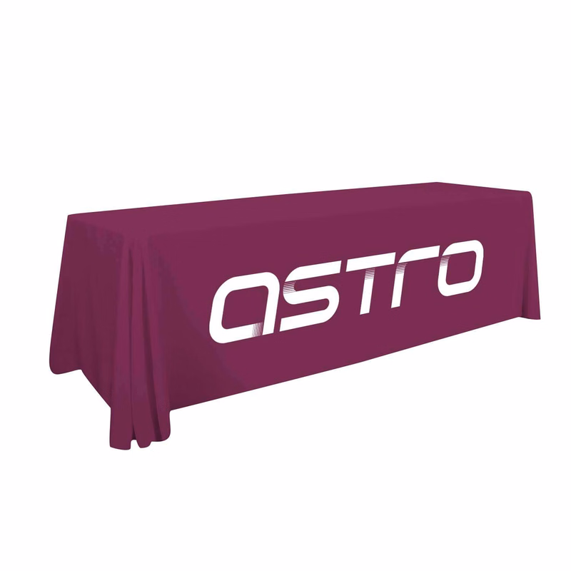 8' LazerLine 4-Sided Throw Full-Color Front Only