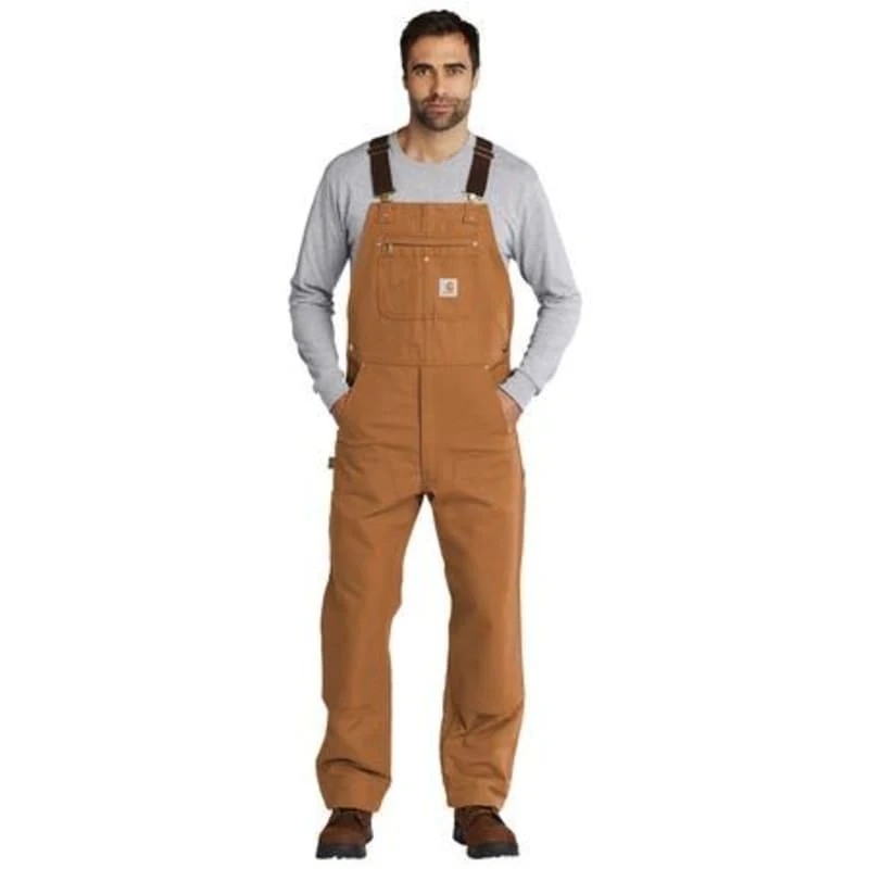 Carhartt Duck Unlined Bib Overalls. 1
