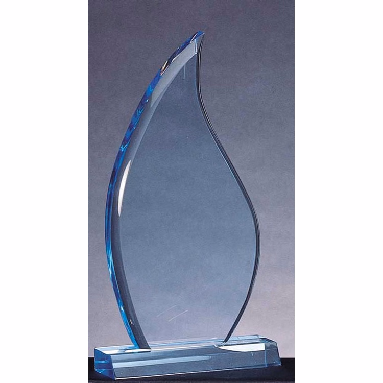 10 1/2" Flame Sapphire Acrylic Award