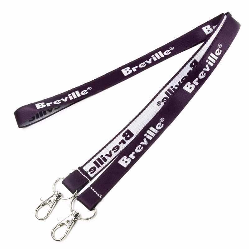 1/2 inch Double Ended Woven Lanyards