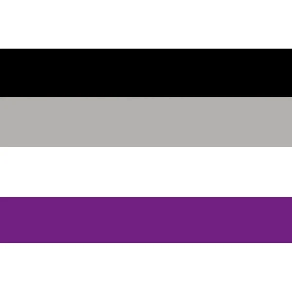 Asexual Premium Car Flag 1