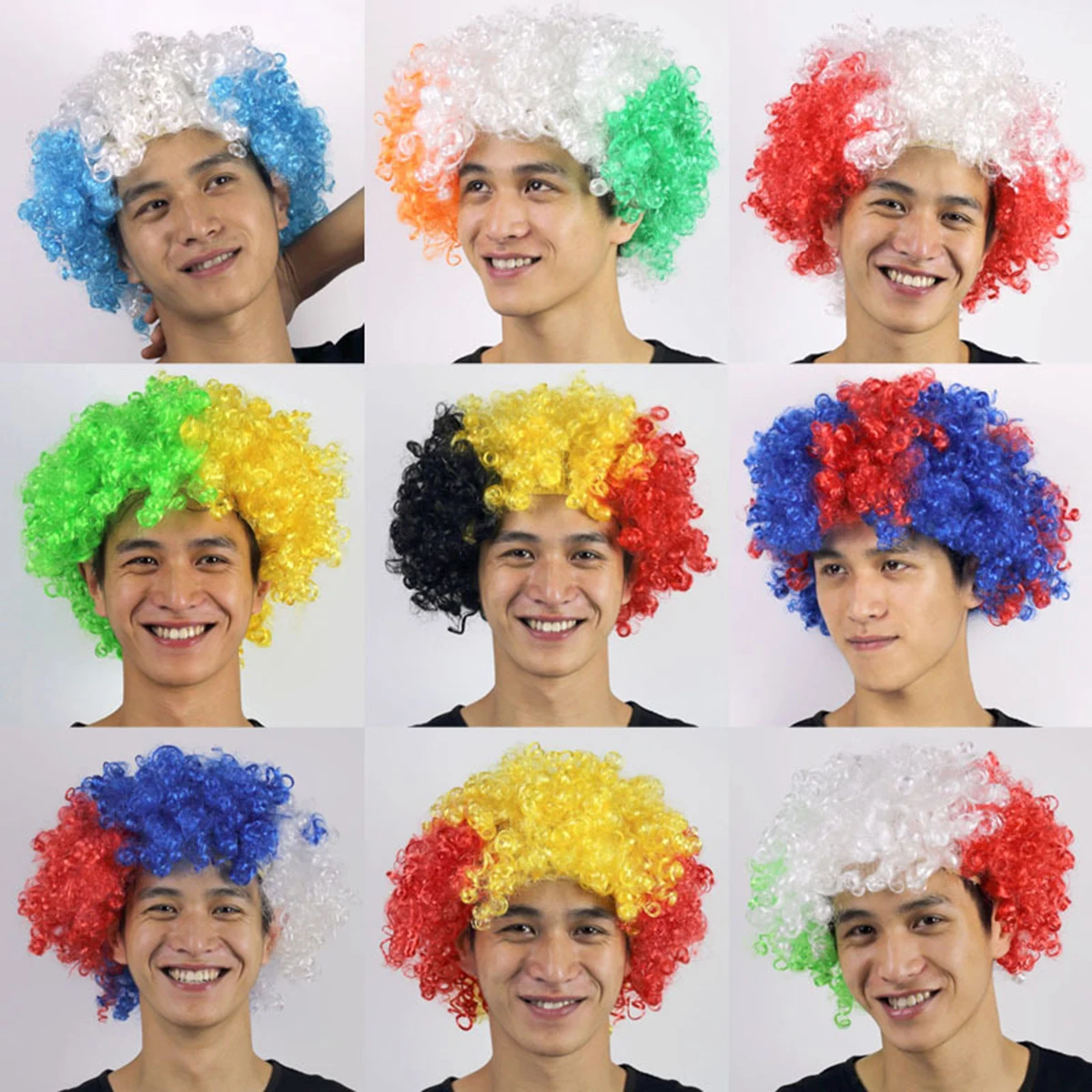 World Cup Wig Sets 1