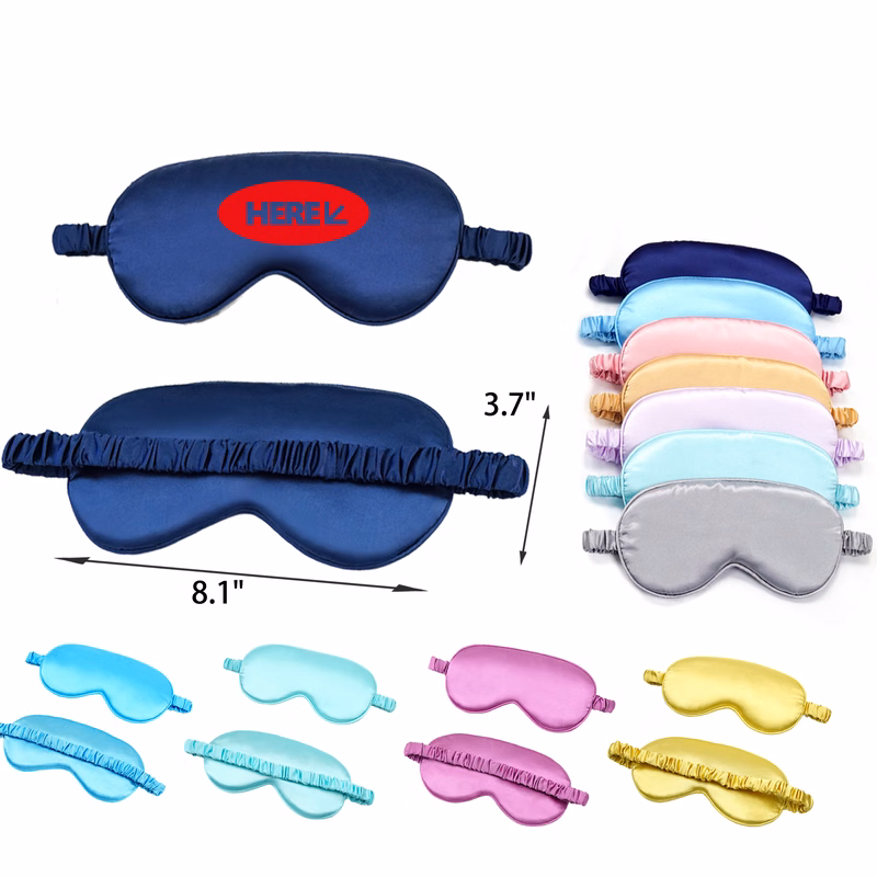 MOQ 50 PCS Stylish Solid Color Eye Mask