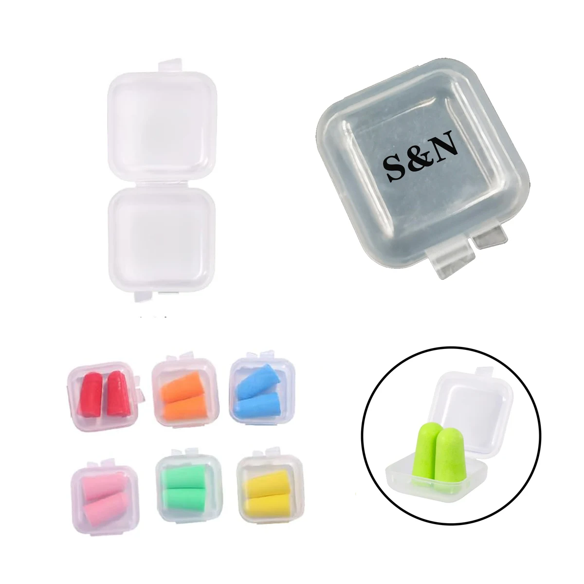 PU Anti-noise Sleeping Foam Earplugs 1