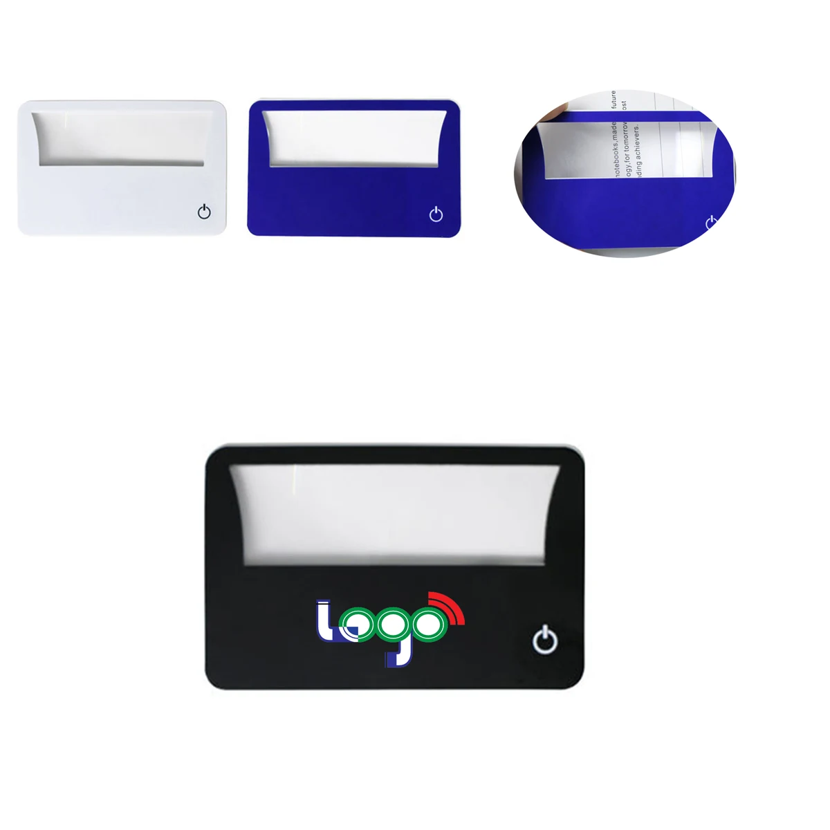 Credit Card Size 3x Lighted Magnifiers 1