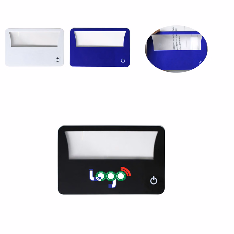 Credit Card Size 3x Lighted Magnifiers