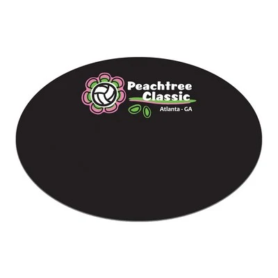 UV Inject Poly Blackboard Chalk Marker Write-On Name Badges (2.375"X3.25") Oval 1