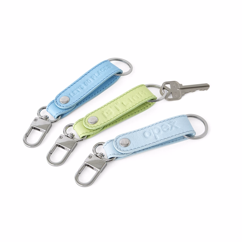 Leather Valet Keychains