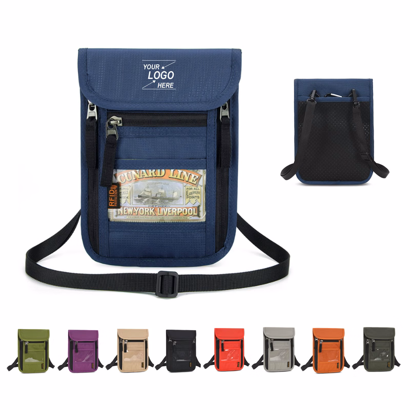 RFID Blocking Travel Neck Pouch