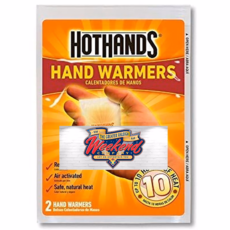 Hand Warmers with Custom Label