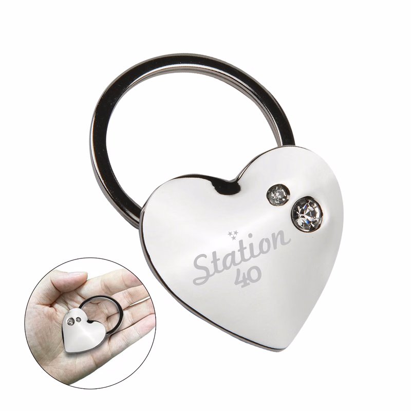 Heart Key Tag (Key Chain, Keychain, Key chains)