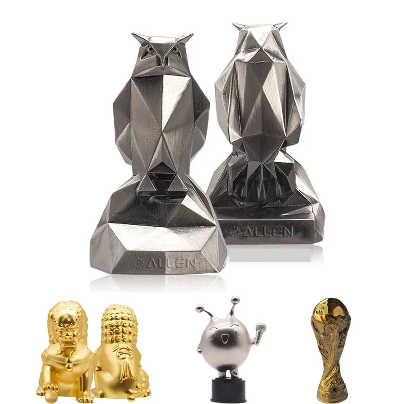 Customized Zinc Alloy Electroplating Publicity Award Trophy 1