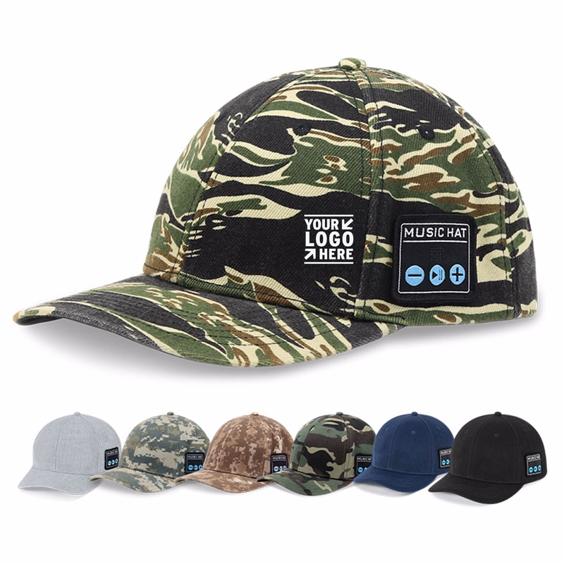 Adjustable Bluetooth Speaker Hat Wireless Smart Speakerphone Cap