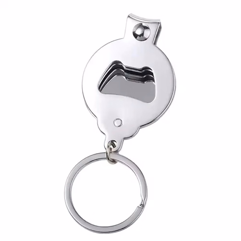 MOQ 10 pcs Nail Clipper with Bottle Opener