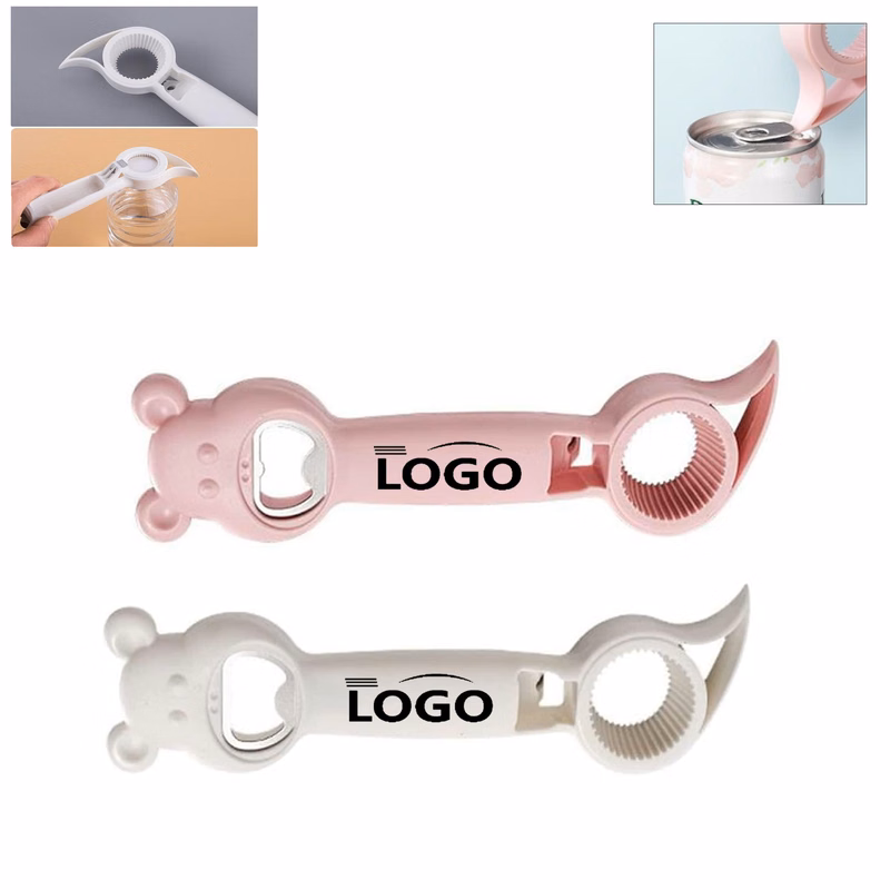 MOQ 100pcs 4 In 1 Multifunctional Bottle Opener
