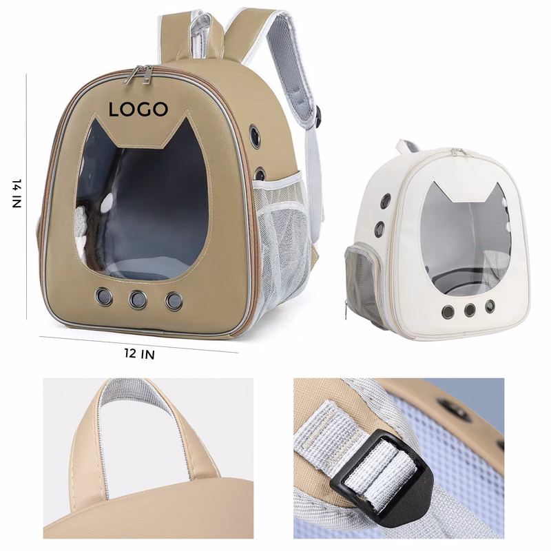 MOQ 10 PCS Stylish Breathable Shoulder Cat Bag