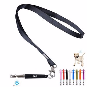 Pet Training Ultrasonic Sound Whistle With Lanyard