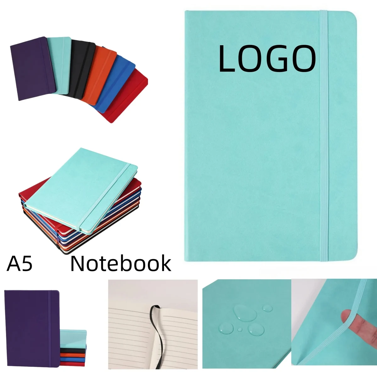 Luxe A5 PU Leather Writing Notebook 1