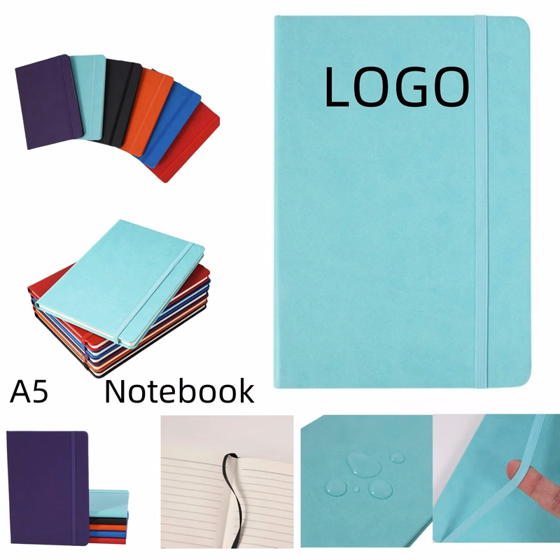 Luxe A5 PU Leather Writing Notebook