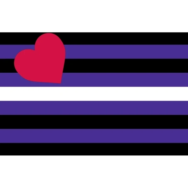 Leather Pride Stick Flag 1