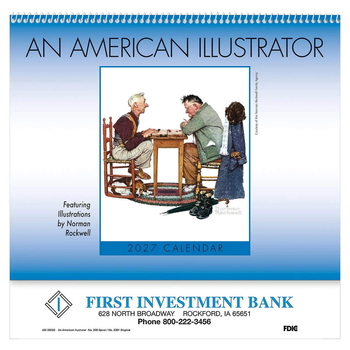 An American Illustrator Wall Calendar: 2027 Spiral Bound 1