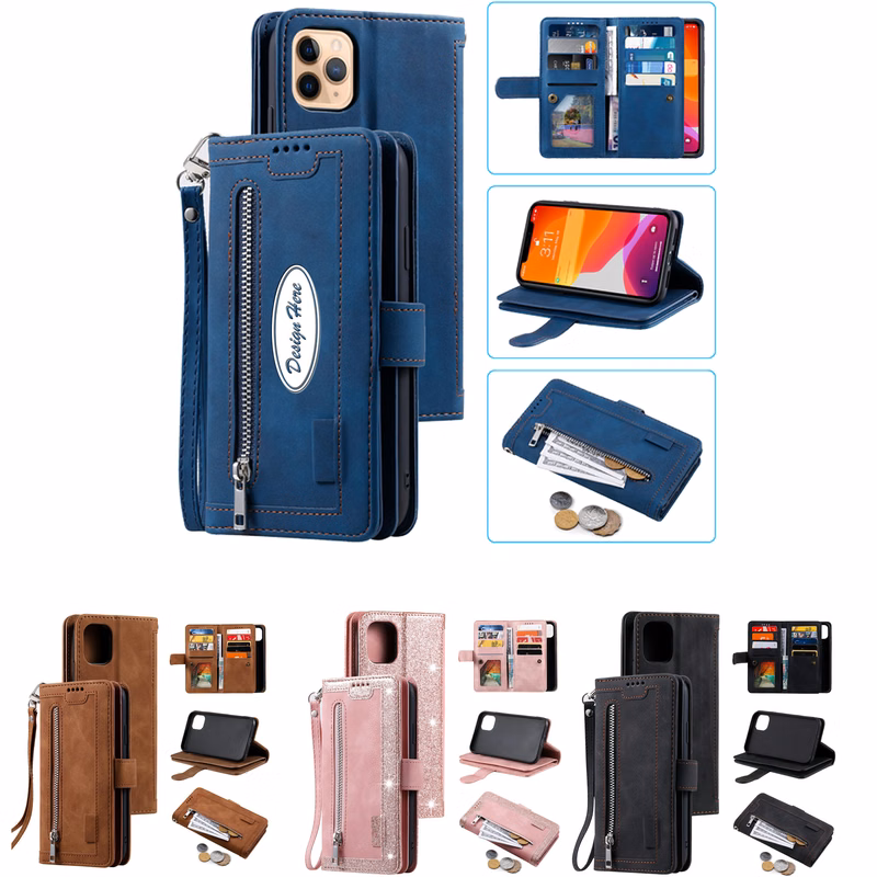 Durable Multi-Functional Zipper Case for Phone Protection