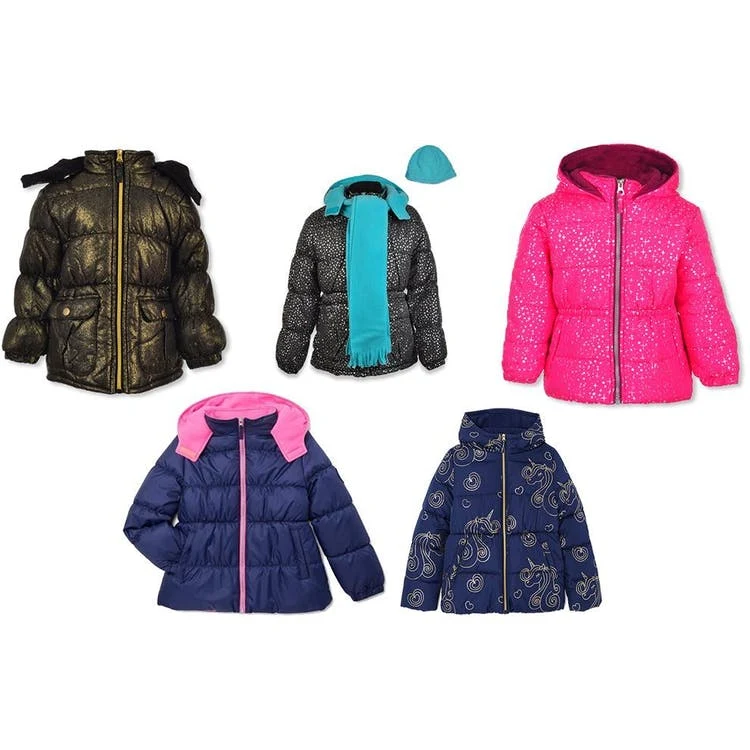 Toddler Girl's Puffer Jackets - Assorted 2T-4T 1