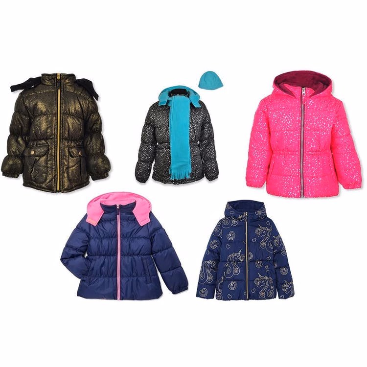 Toddler Girl's Puffer Jackets - Assorted 2T-4T