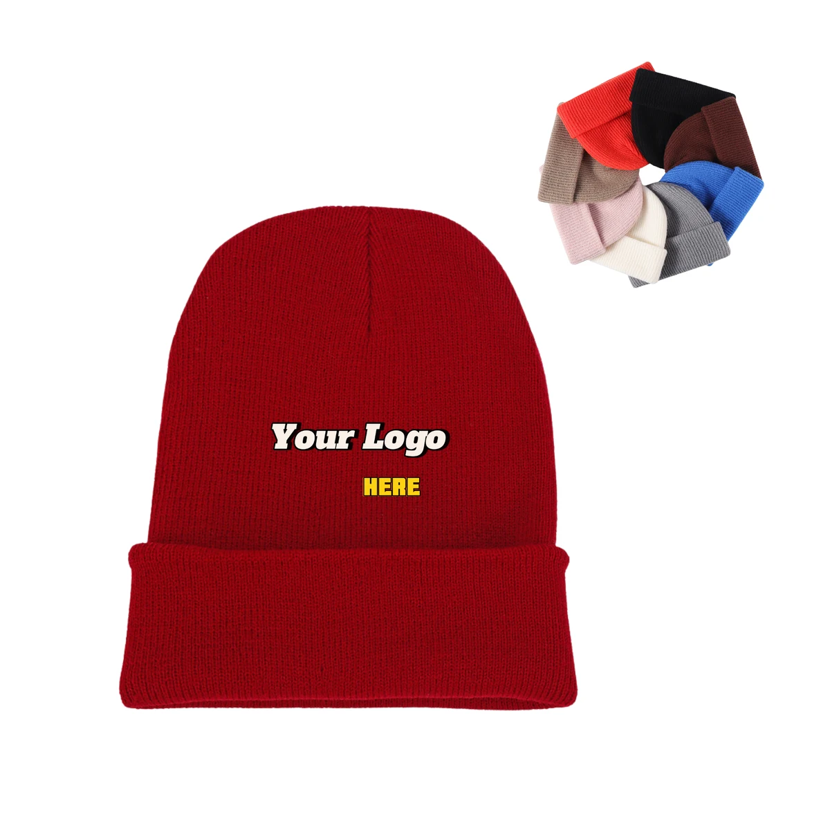 Warm Knit Caps for Men - Minimum Order 50 1