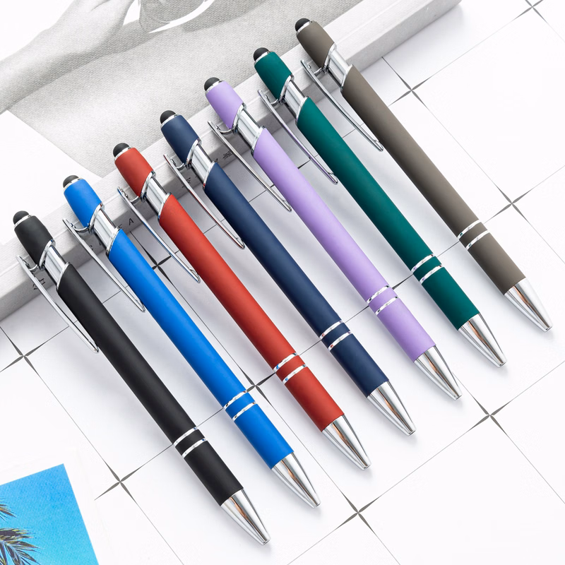 Touchscreen Metal Click Ballpoint Pen
