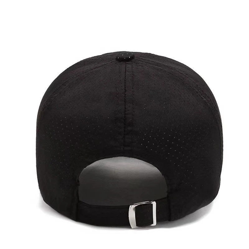 Custom Logo Quick Dry Polyester Mesh Baseball Cap 1