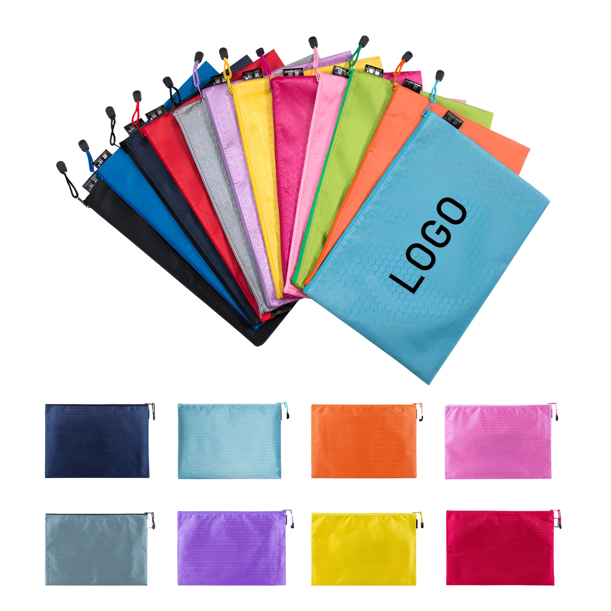A4 Folder Zipper Storage Bag 1