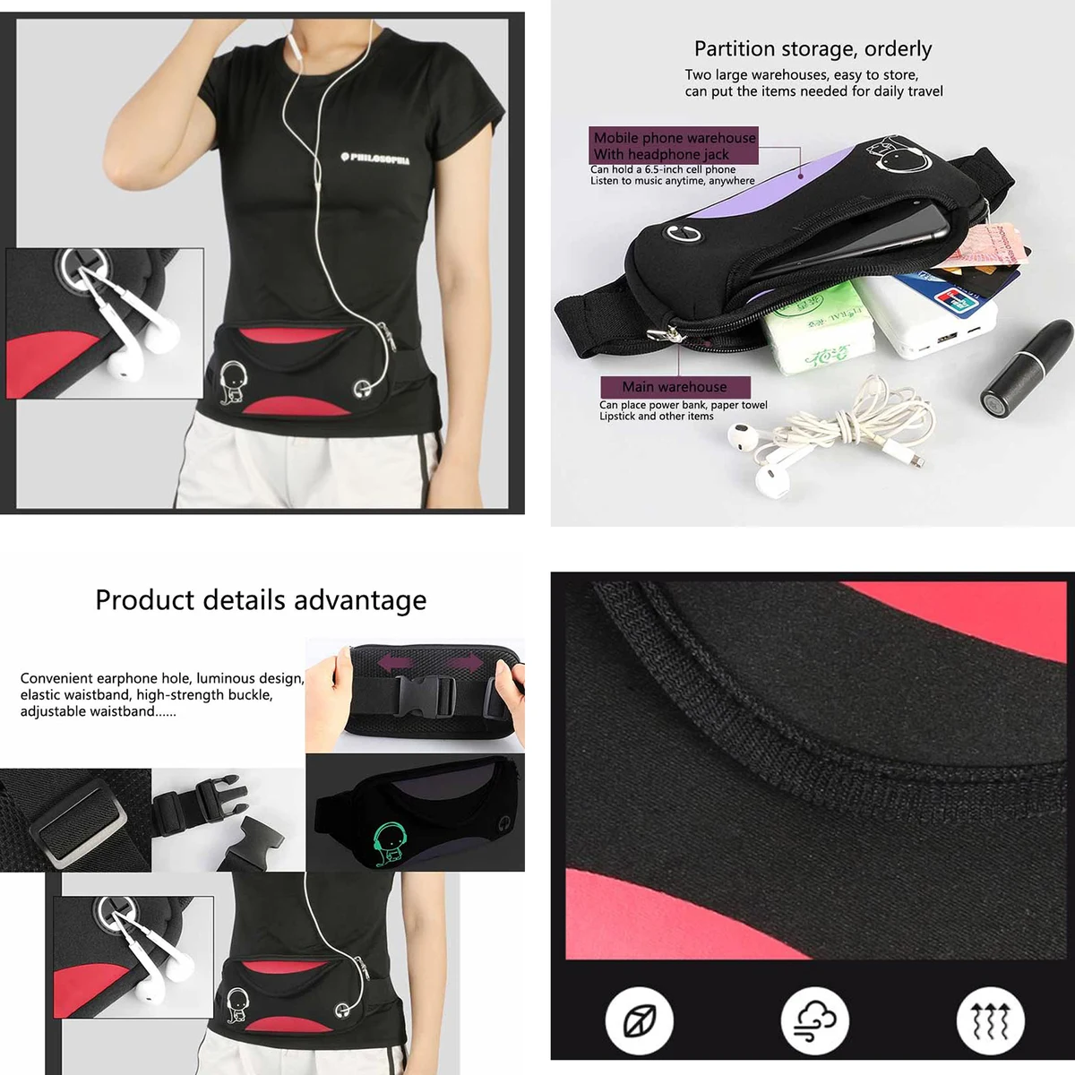 Multifunctional Fitness Pockets 1