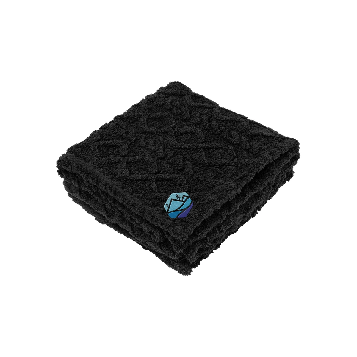 Powder Recycled Sherpa Blanket 1