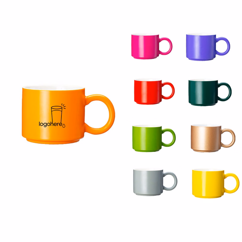 12Oz Matte Solid Color Ceramic Mug
