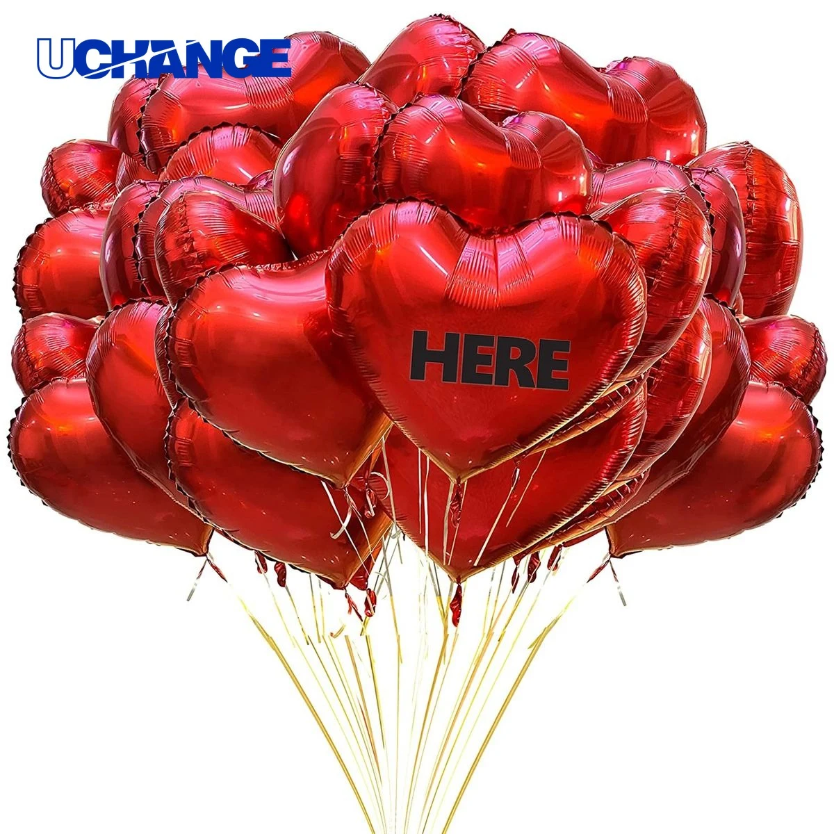 18" Heart Shape Foil Mylar Balloon Decoration 1