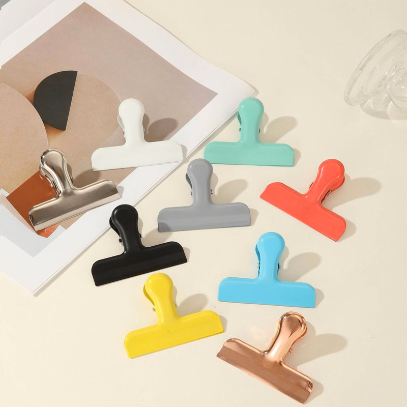 Stainless Steel Spray Painted Food Sealing Clip