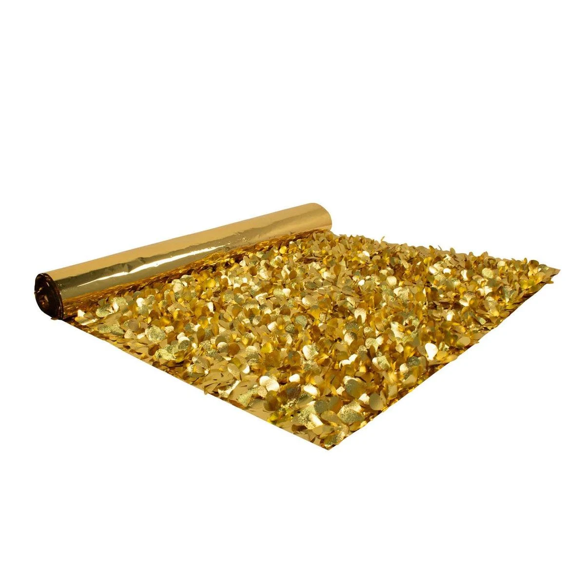 Victory Corps™ Embossed Gold and Metallic Gold Floral Sheeting (5 Yards) 1