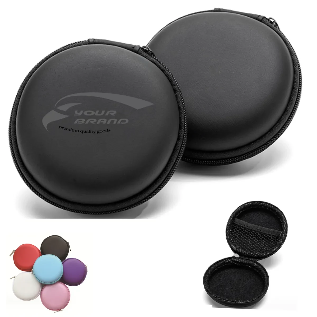 Mini Pouch Portable Earphones Case Ear Buds Bag Organizer 1