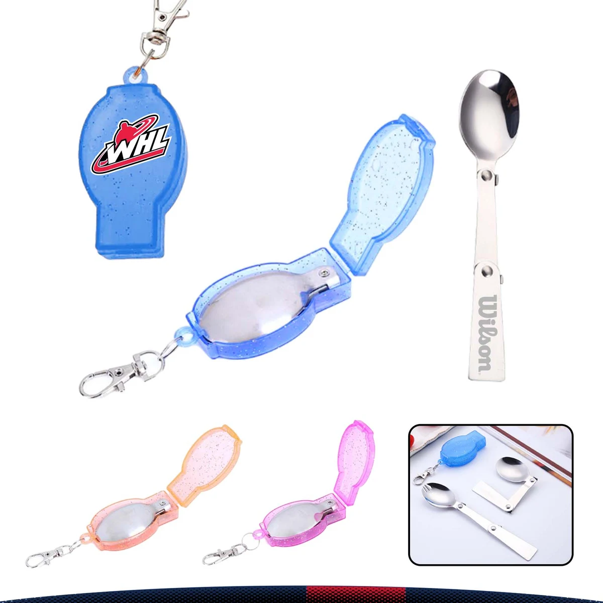 Olive Folding Spoon 1