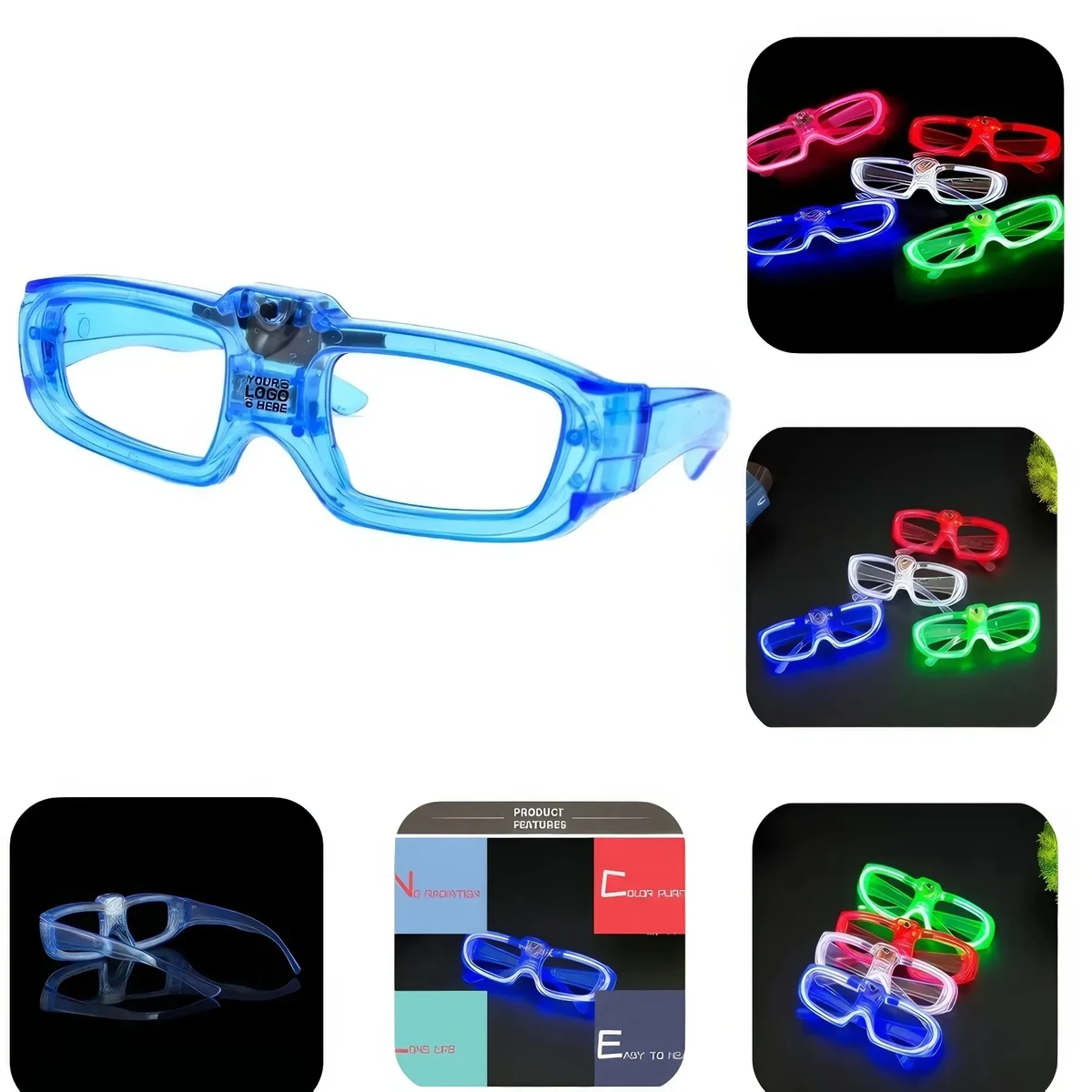 Led Flash Glasses Party 1