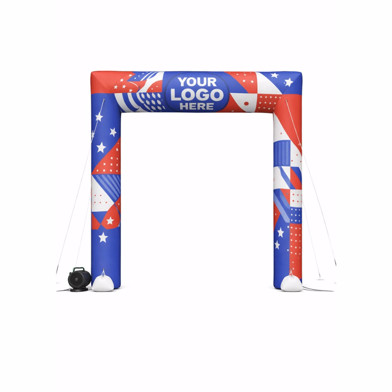 25' Cold Air Arch Square Digital Logo